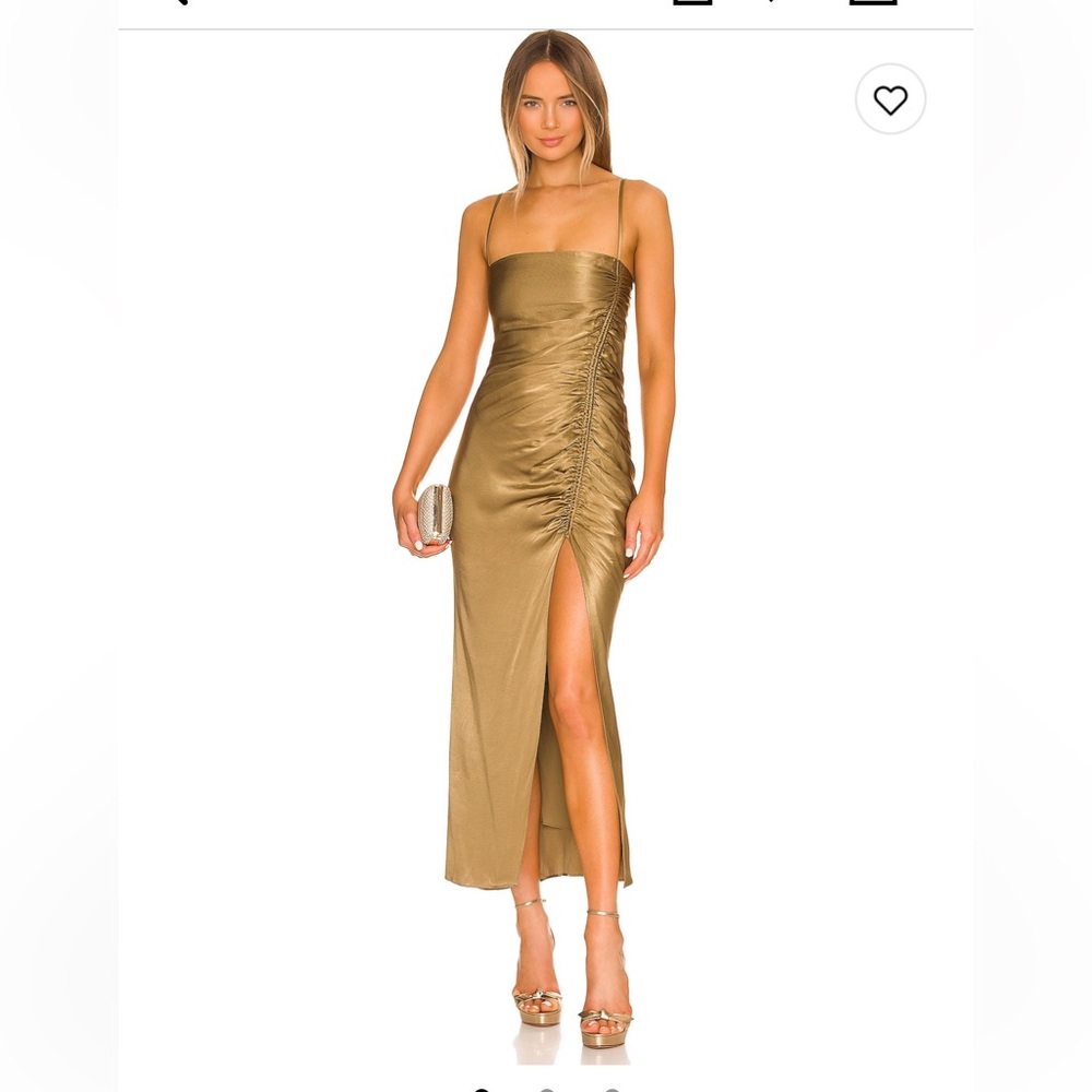 Shona joy thalia bias dress mocha size 2